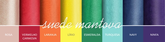 Suede Mantova e um mundo de cores