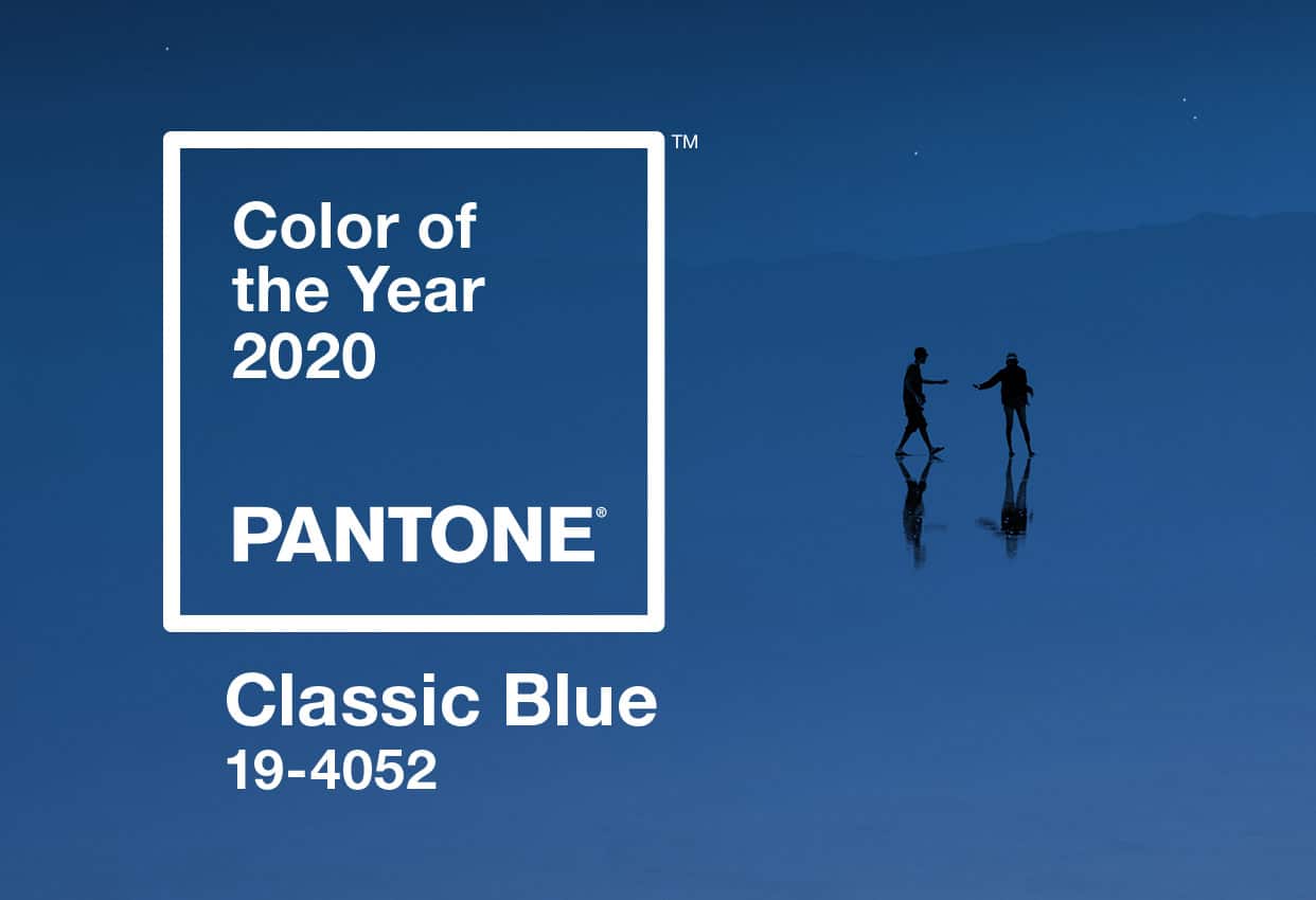 Cor Pantone Classic blue (Foto: Reprodução) Cor Pantone Classic blue